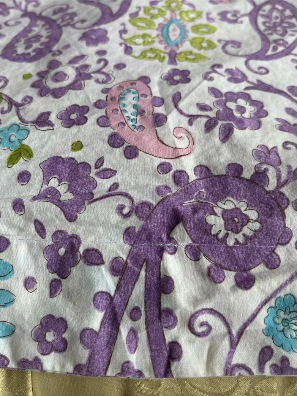 Pottery Barn Kids floral paisley